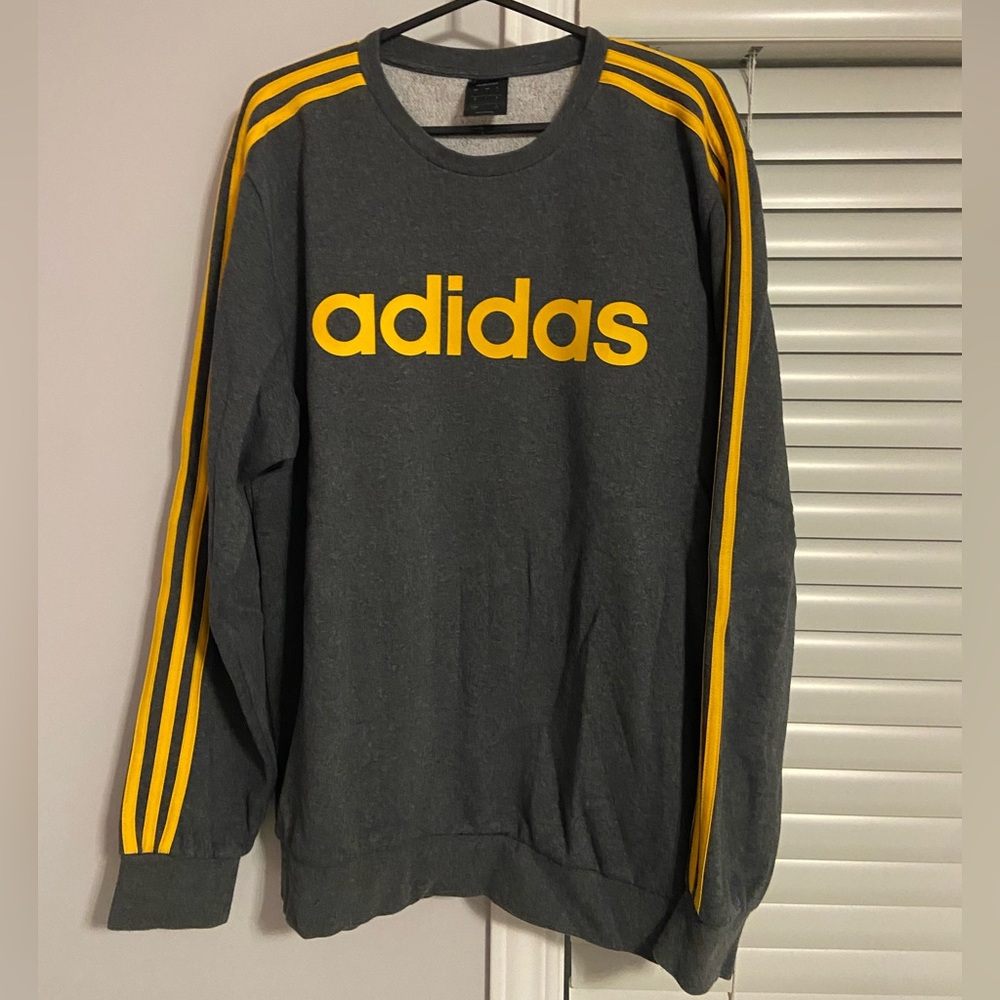 Adidas Crewneck (Grey) *BRAND NEW*